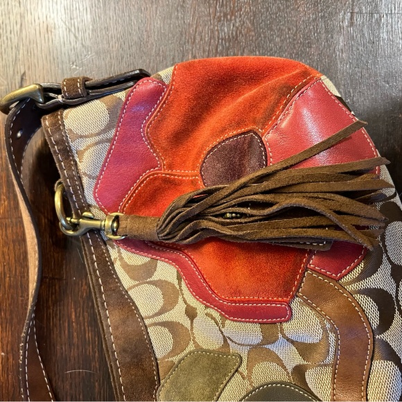 Vintage Coach Special Edition Spring 2004 Suede Bag SOLD - Picture 5 of 6